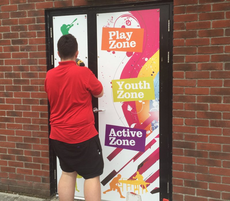Printed Doors for Schools