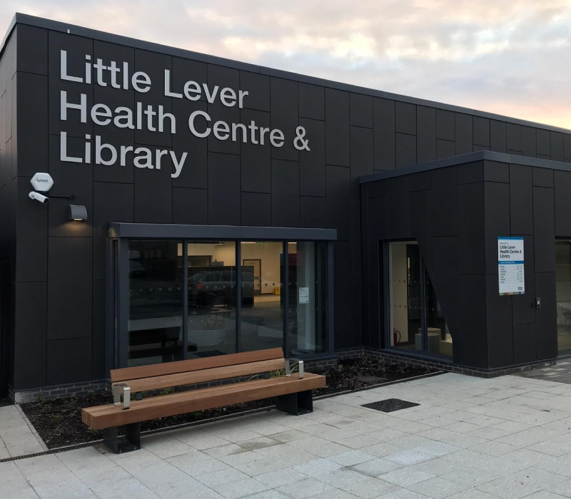 Little Lever Health Centre & Library | Signage & Graphics | Impression, Bolton