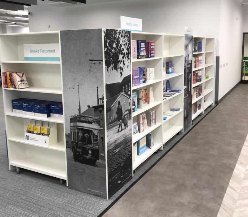 Little Lever Health Centre & Library | Signage & Graphics | Impression, Bolton