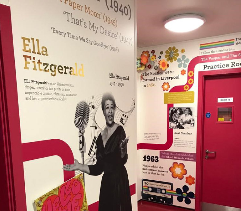 Thornleigh Salesian College Music Department | Signage & Graphics | Impression, Bolton