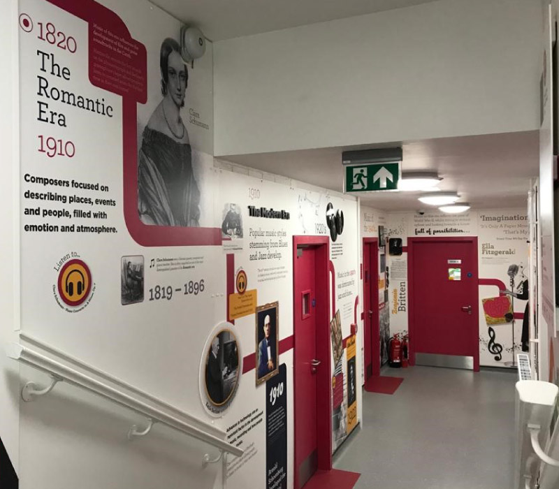 Thornleigh Salesian College Music Department | Signage & Graphics | Impression, Bolton