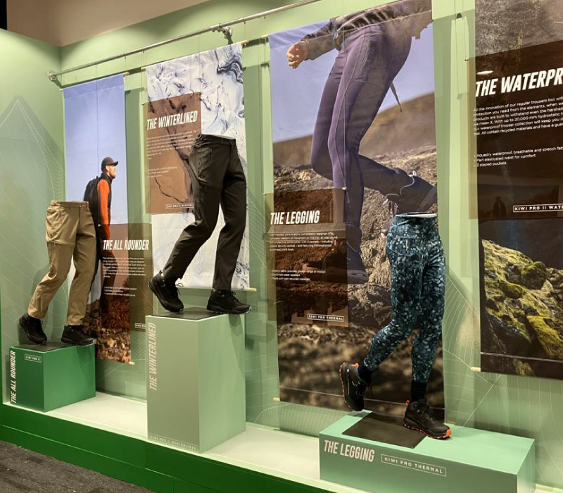 Photo of retail display printed and installed by Impression, Bolton