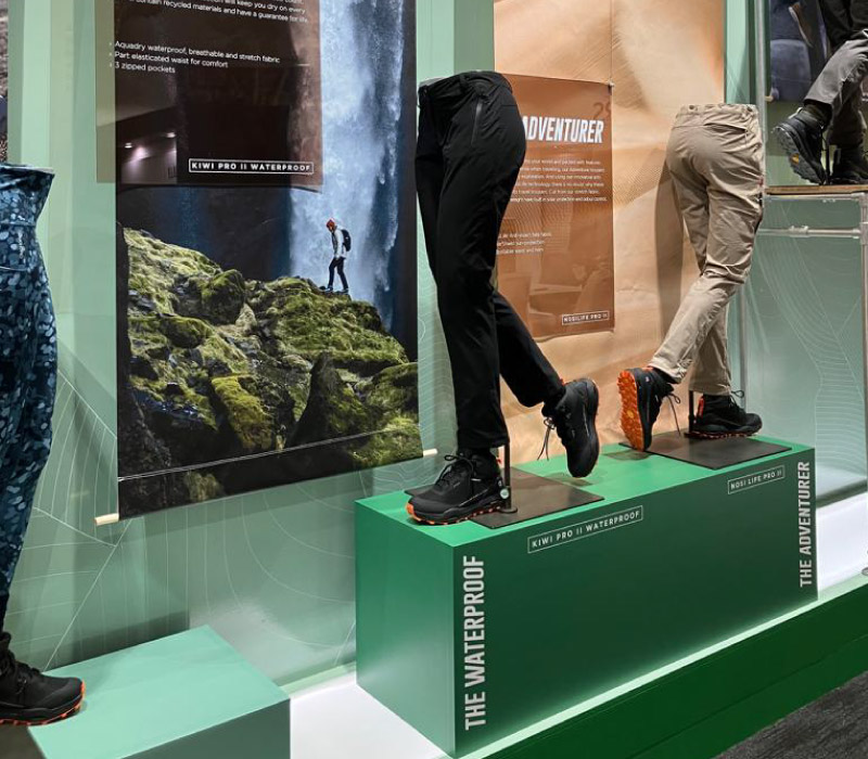 Printed large format retails graphics for Craghoppers, UK