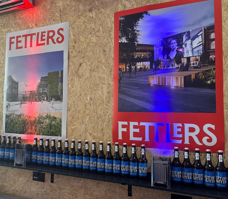 Large format graphics and posters printed by Impression