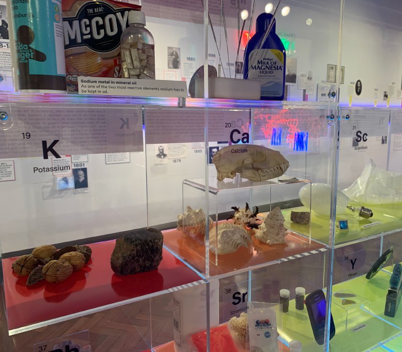 Themed acrylic exhibition display case created by Impression for Bolton Museum