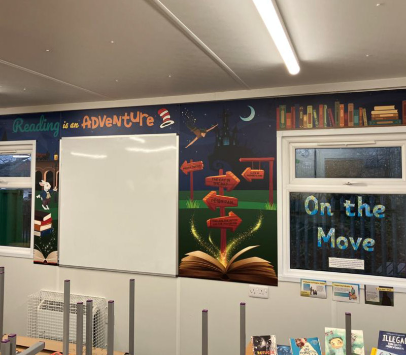 Large Format Graphics and Signage for schools installed by Impression, Bolton, Greater Manchester