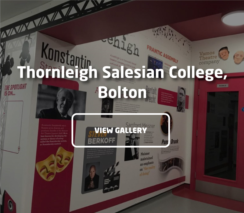 Signage & Graphics for Thornleigh Salesian College, Bolton, Greater Manchester | Impression Ltd, Bolton