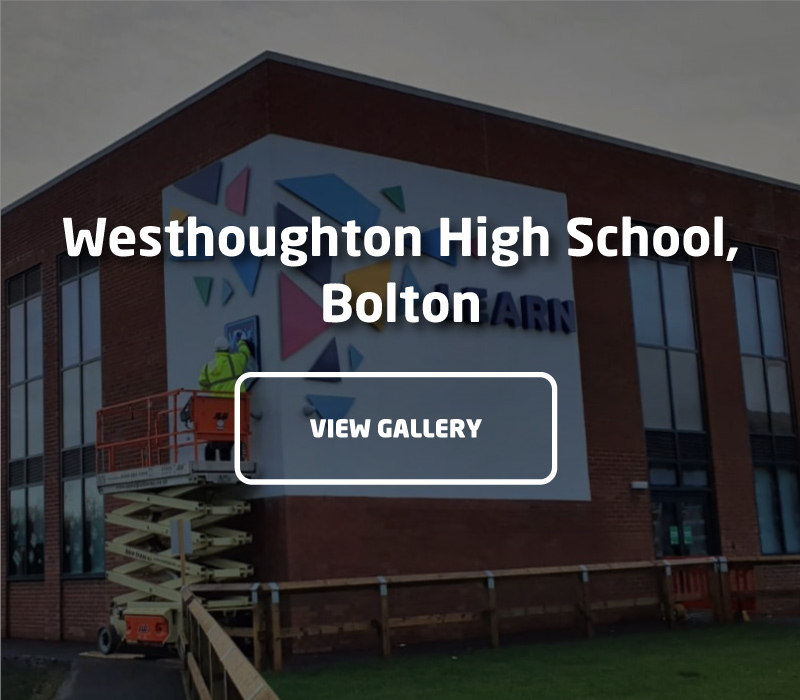 Signage & Graphics for Westhoughton High School | Impression Ltd, Bolton