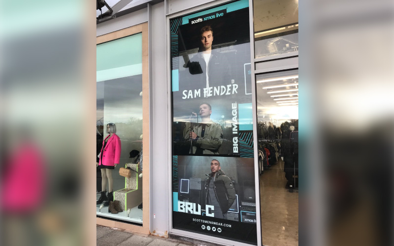 Sam Fender Scotts Christmas Campaign | Impression Bolton
