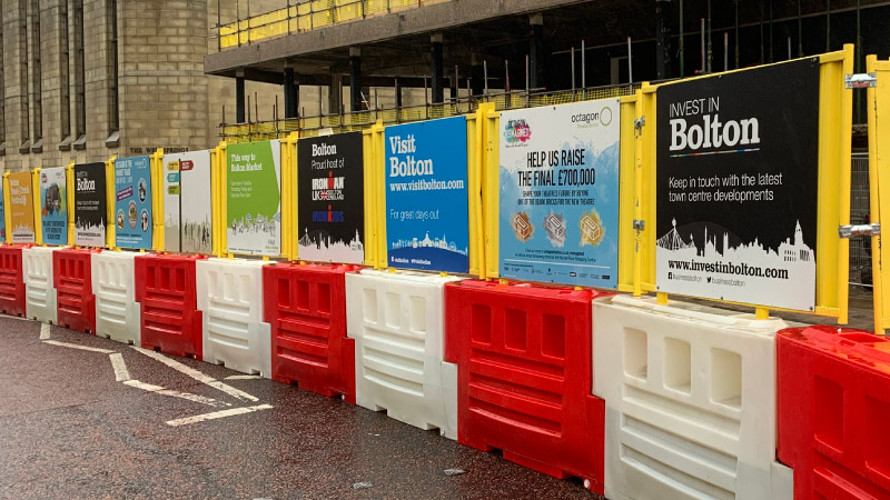 Construction & Site Hoardings | Impression Ltd Signage & Display