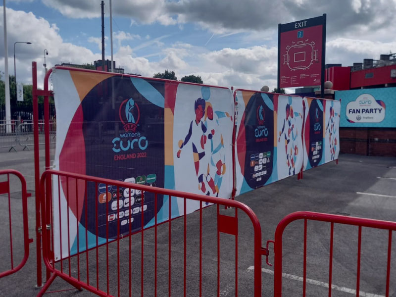 Trafford Council | Signage and Installation, Old Trafford Football Stadium | Impression, Bolton