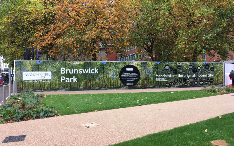 External Signage for the University of Manchester by Impression | Manchester, UK