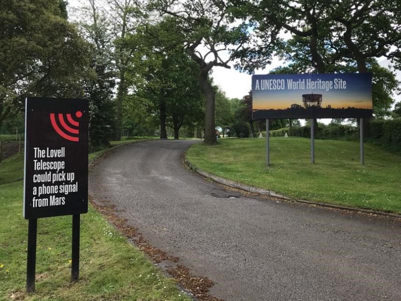 Jodrell Banks brand identity | Signage, Wayfinding and Graphics