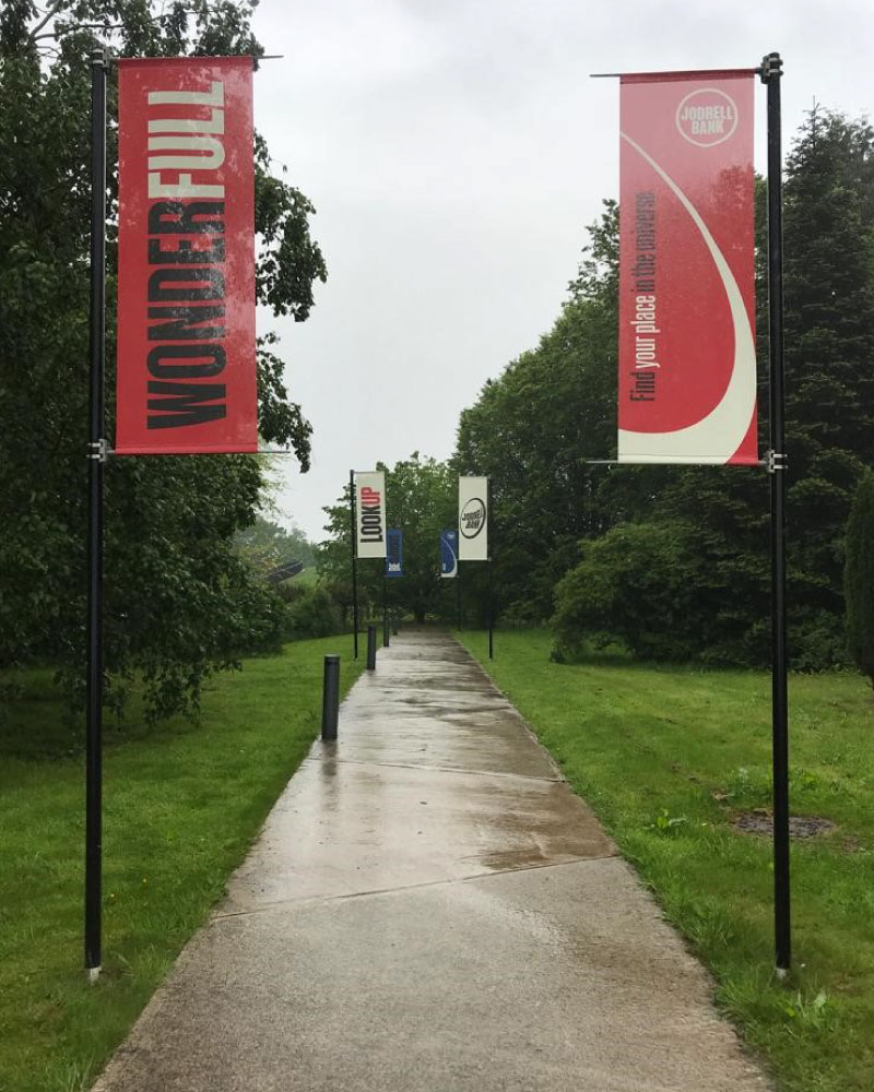 Jodrell Banks brand identity | Signage, Wayfinding and Graphics