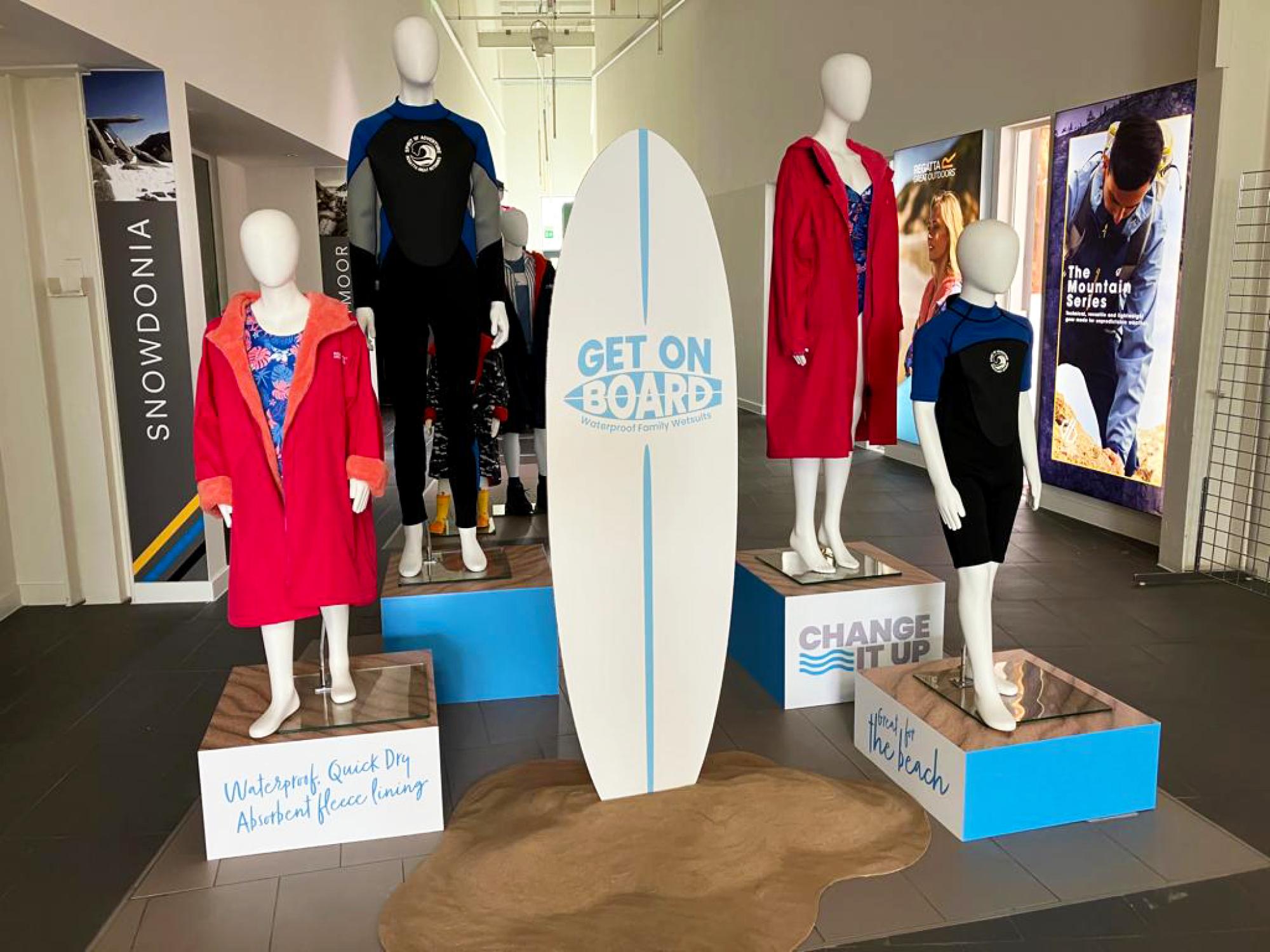 Unmissable retail display props in Manchester by Impression Ltd ⭐