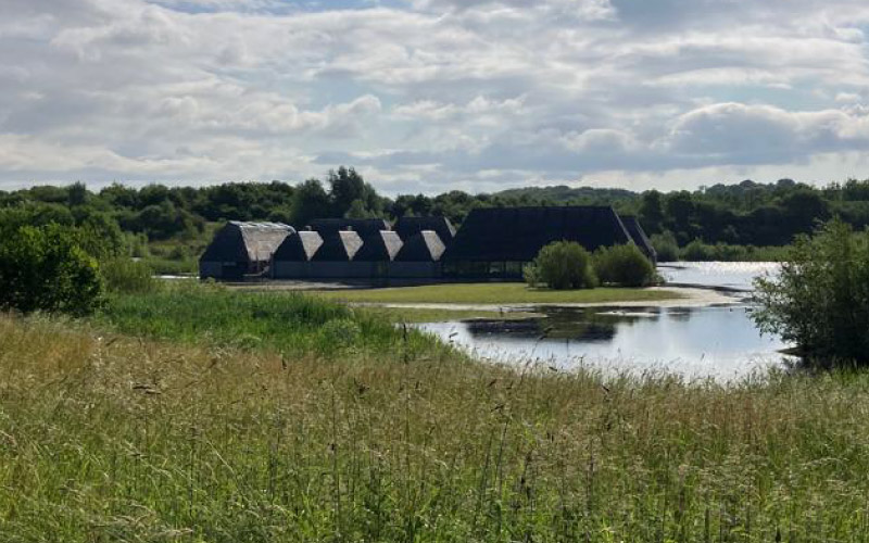 On site installation at Brockholes Nature Reserve in Lancashire