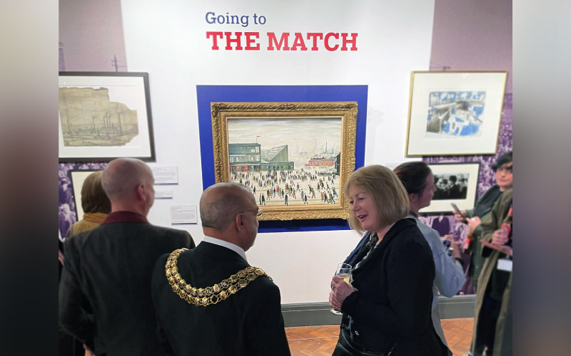 Going to the Match Bolton Museum exhibition in Greater Manchester