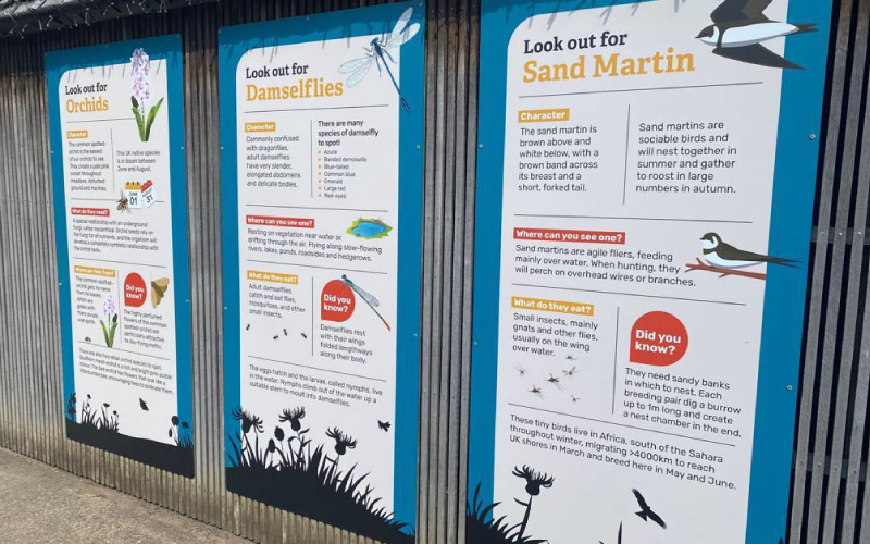 Large format external wall graphics printed and installed by Impression Bolton