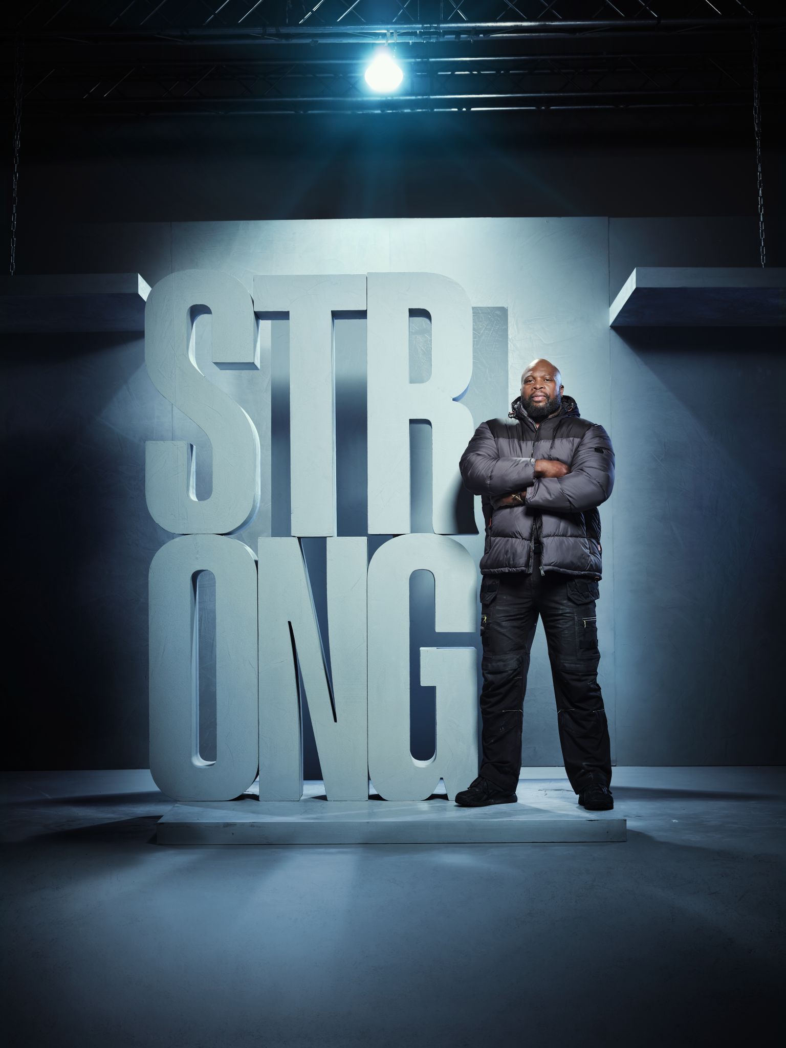 Large sign visual prop for Regatta x Mark Felix workwear retail campaign